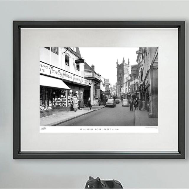 'St Austell, Fore Street C1960' by Francis Frith - Picture Frame Photograph Print on Paper The Francis Frith Collection Size: 40cm H x 50cm W x 2.3cm on Productcaster.