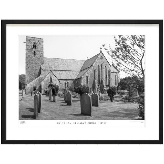 Ovingham, St Mary's Church C1965 - Single Picture Frame Print The Francis Frith Collection Size: 40cm H x 50cm W x 2.3cm D on Productcaster.