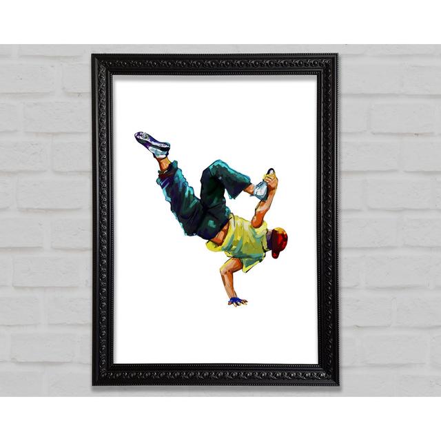 Break Dancing 1 Framed Print Bright Star Size: 59.7cm H x 84.1cm W on Productcaster.