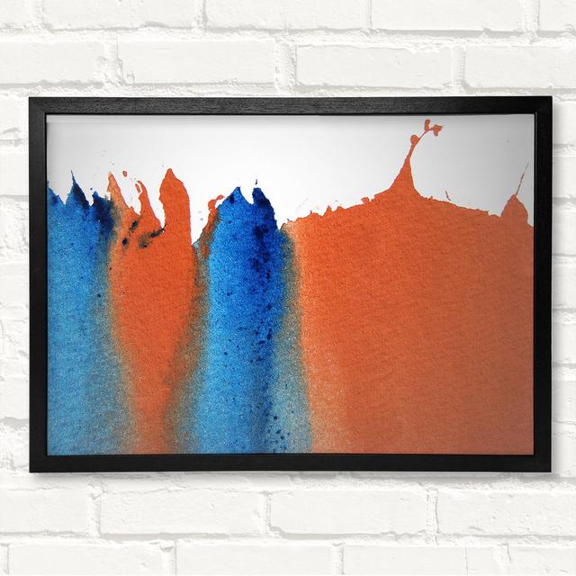 Ice And Fire 3 Framed Print Ivy Bronx Size: 29.7cm H x 42cm W on Productcaster.