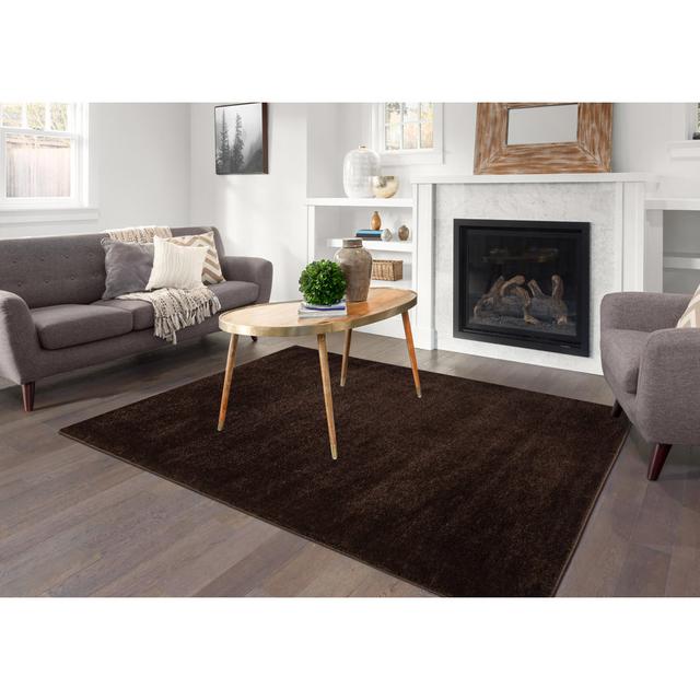 Aftonshire Brown Rug Latitude Run Rug Size: Rectangle 120cm x 170cm on Productcaster.