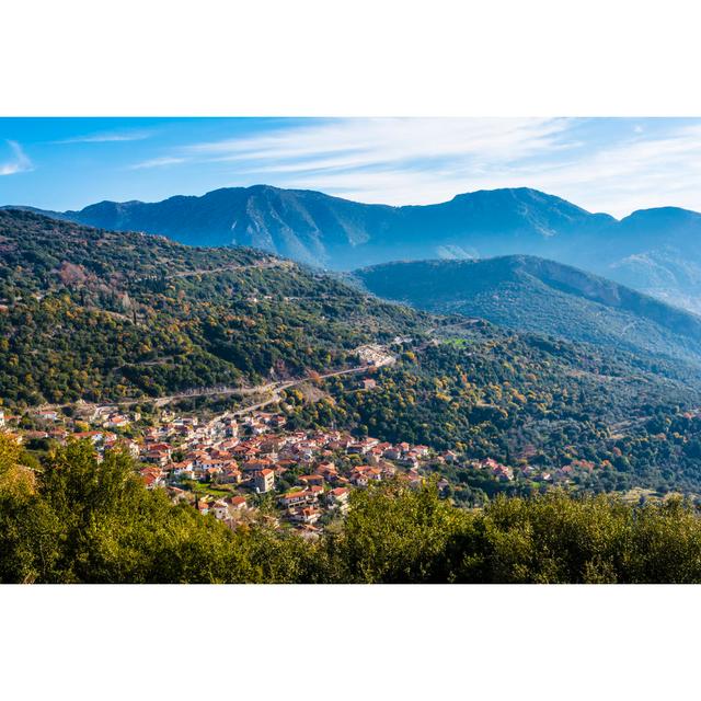 Picturesque Mountain In Greece - Wrapped Canvas Print Alpen Home Size: 20cm H x 30cm W x 3.8cm D on Productcaster.