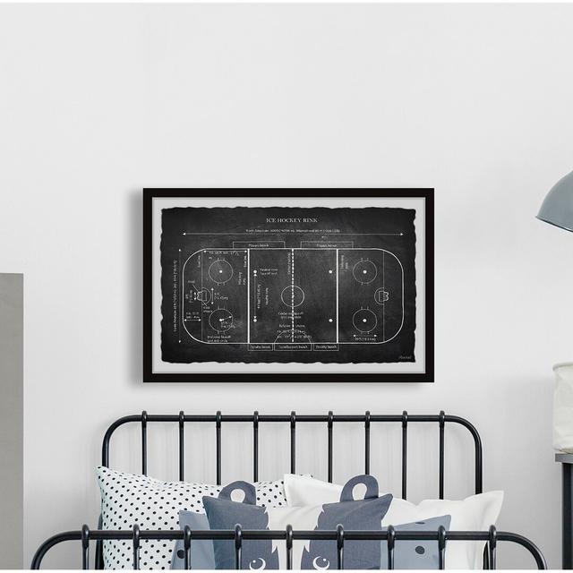 Roberts - Graphic Art on Canvas Isabelle & Max Size: 41cm H x 61cm W, Colour: Black, Frame Colour: Black on Productcaster.