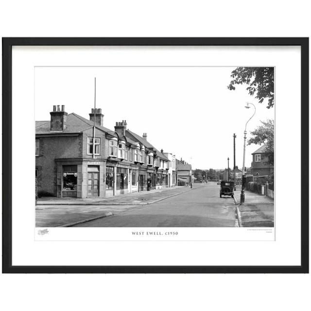 West Ewell, C1950 by Francis Frith - Single Picture Frame Print The Francis Frith Collection Size: 45cm H x 60cm W x 2.3cm D on Productcaster.