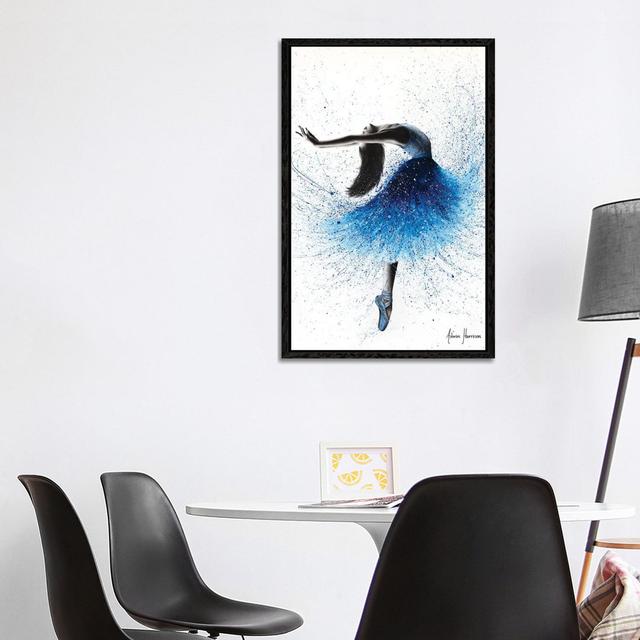 Crystal Fountain Dance by Ashvin Harrison - Print on Canvas Ebern Designs Format: Black Framed, Size: 101.6cm H x 66.04cm W x 3.81cm D on Productcaster.