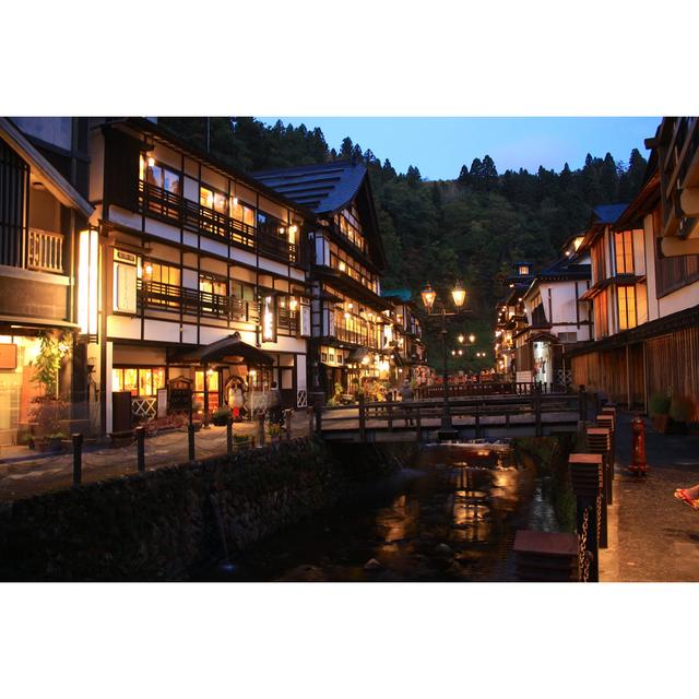 Brigette Ginzan Onsen, Yamagata, Japan - Print 17 Stories Size: 61cm H x 91cm W x 3.8cm D on Productcaster.