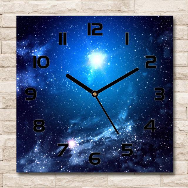 Jrue Nebula Silent Wall Clock East Urban Home Colour: Black on Productcaster.