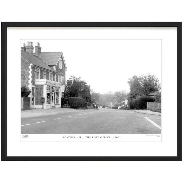 Scaynes Hill, The Post Office C1960 by Francis Frith - Single Picture Frame Print The Francis Frith Collection Size: 45cm H x 60cm W x 2.3cm D on Productcaster.