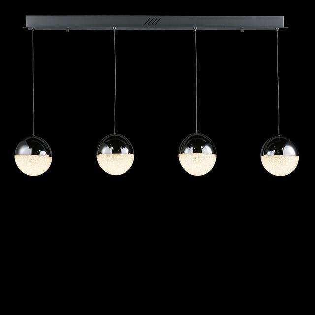 Avocet 4-Light LED Kitchen Island Pendant Mercer41 on Productcaster.