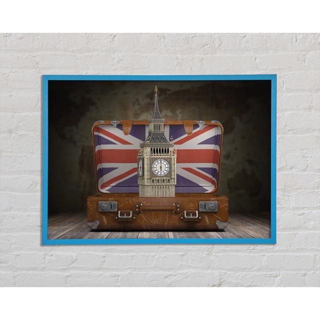 London In A Case von Unkown - Einzelne Bilderrahmen Kunstdrucke Williston Forge Größe: 21 cm H x 29,7 cm B on Productcaster.