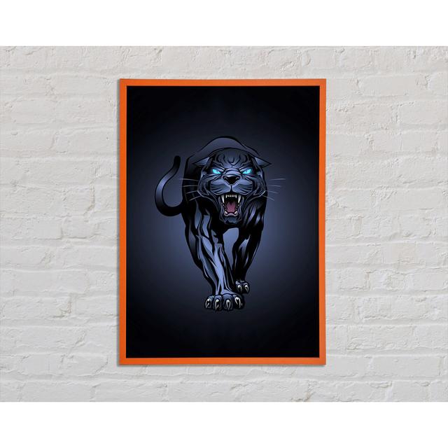 Bugarin Fierce Panther Roar - Print Ophelia & Co. Size: 42cm H x 29.7cm W x 2cm D on Productcaster.