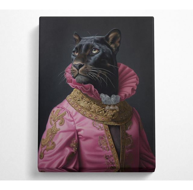 Regal Jaguar Canvas Print Happy Larry Size: 81.3cm H x 50.8cm W on Productcaster.