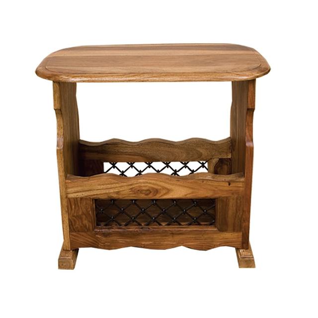 Solid Wood Free Standing Magazine Rack Daily Sales on Productcaster.