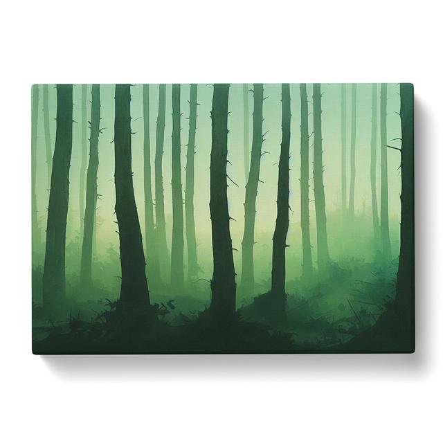 Exotic Forest - Wrapped Canvas Graphic Art Alpen Home Size: 40cm H x 60cm W x 3cm D on Productcaster.