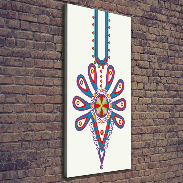 Polish Folk Pattern - Wrapped Canvas Art Prints Latitude Vive on Productcaster.