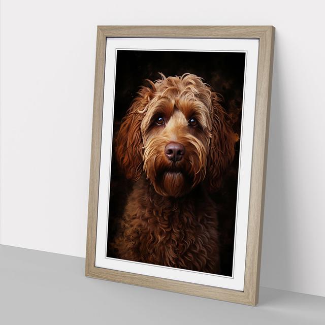 Single Picture Frame Art Prints on Wood Marlow Home Co. Size: 64cm H x 46cm W x 2cm D, Format: Oak Framed on Productcaster.