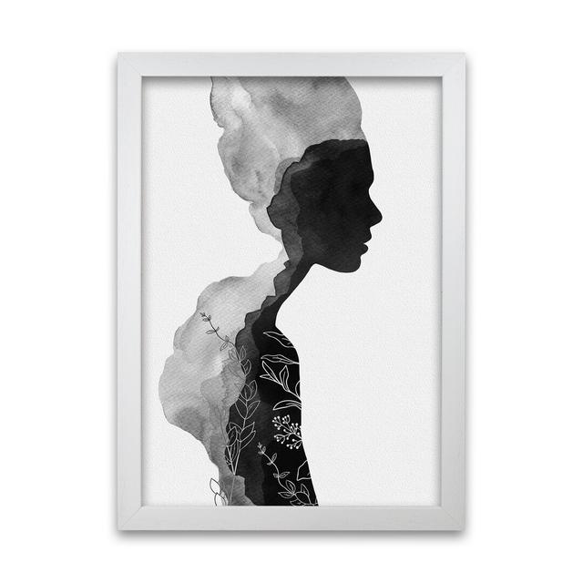 Orara Her - Graphic Art Print on Paper Brayden Studio Frame Option: White Framed, Size: 42cm H x 29cm W x 1cm D on Productcaster.