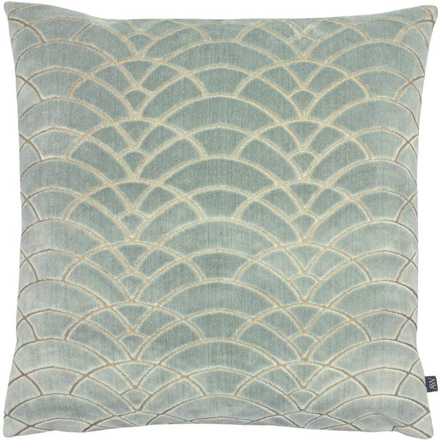 Brazelton Cushion Cover Canora Grey Colour: Light Green on Productcaster.