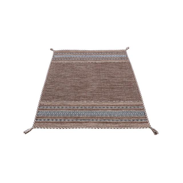 Zephyranthe Handwoven Kilim Wool Brown Rug Carpetfine Rug Size: Rectangle 140 x 200cm on Productcaster.