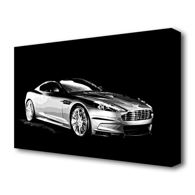 Aston Martin Rapide Concept - Wrapped Canvas Photographic Print East Urban Home Size: 50.8 cm H x 81.3 cm W on Productcaster.