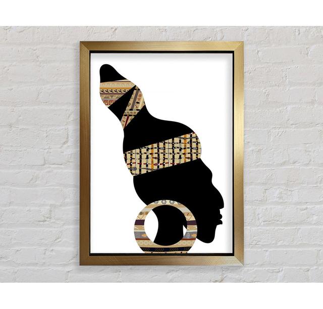 African Tribal Art 26 - Print Bright Star Size: 141.4cm H x 100cm W x 3.4cm D on Productcaster.