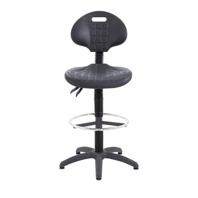 Hoquiam Draughtsman Chair Symple Stuff Customisation: Non-adjustable on Productcaster.