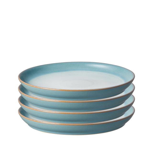 Denby Azure Haze Coupe Dinner Plates (Set of 4) Denby on Productcaster.