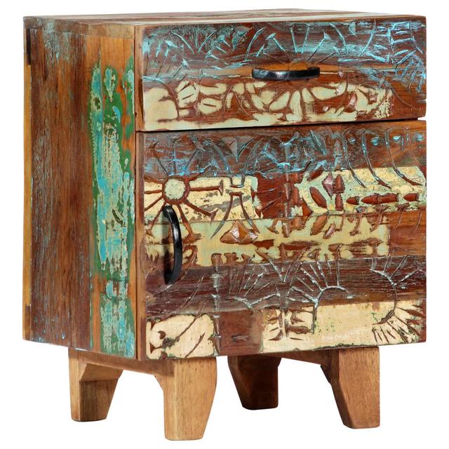 Burcham 1 Drawer Bedside Table Bloomsbury Market on Productcaster.