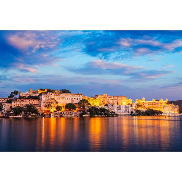 City Palace, Udaipur - Wrapped Canvas Photograph 17 Stories Size: 30cm H x 46cm W x 3.8cm D on Productcaster.