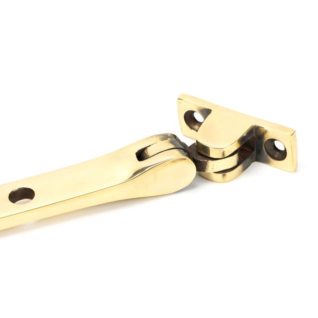 Hammered Newbury Stay Door Accessory From The Anvil Finish: Aged Brass on Productcaster.