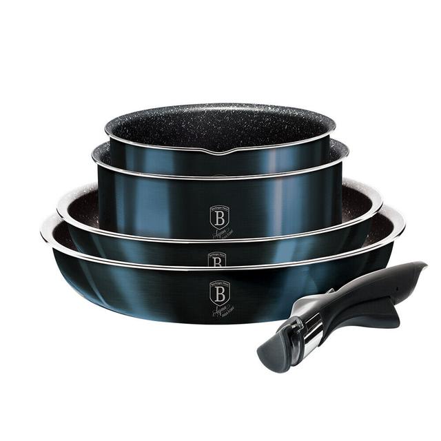 9 - Piece Non-Stick Aluminium Cookware Set Berlinger Haus on Productcaster.