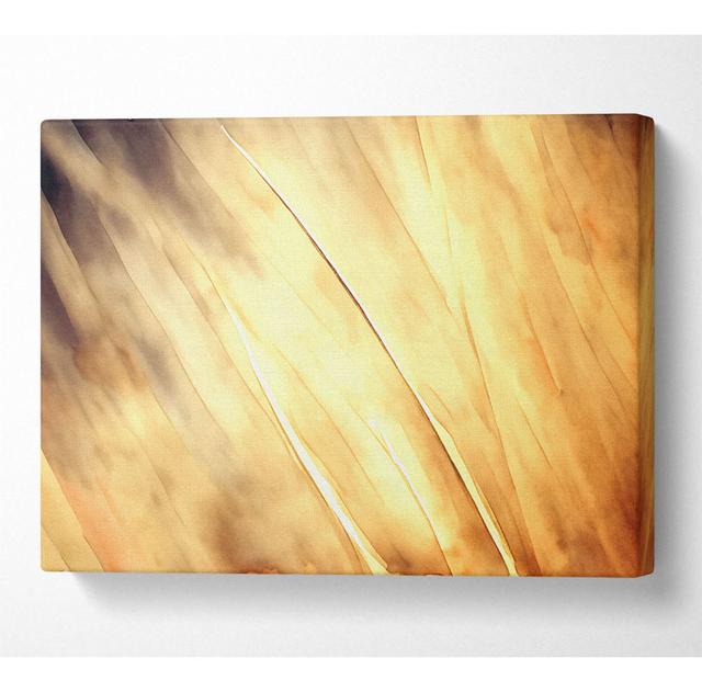 Autumn Grass - Wrapped Canvas Art Prints Metro Lane Size: 81cm H x 121.9cm W x 10cm D on Productcaster.