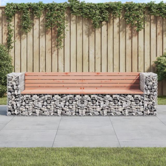 Braeson Solid Wood Park Bench Dakota Fields Size: 65.5 cm H x 244 cm W x 71 cm D, Frame Colour: Wood Douglas on Productcaster.