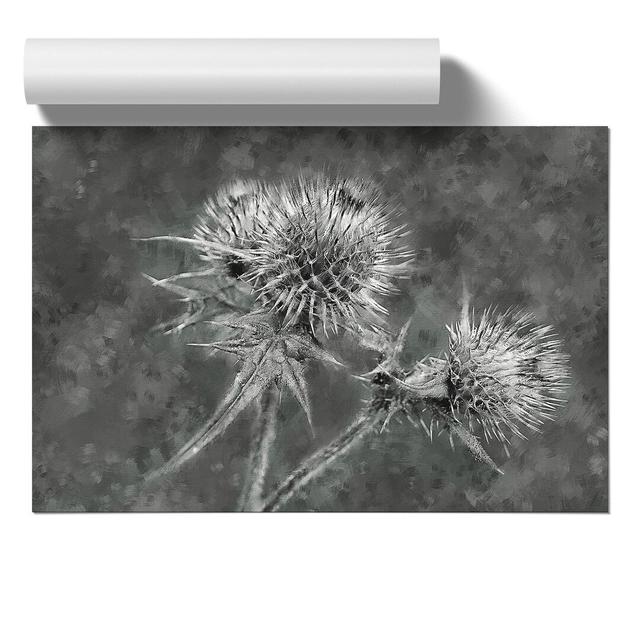 Thistle Flower Vol.5 - Unframed Graphic Art East Urban Home Size: 42cm H x 59cm W x 0.1cm D on Productcaster.