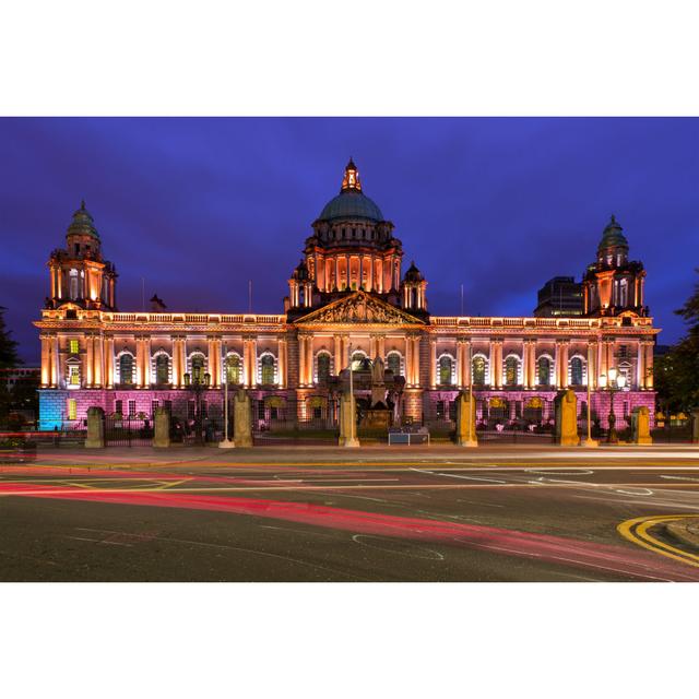 Belfast City Hall by Zhuzhu - Wrapped Canvas Photograph Latitude Run Size: 20cm H x 30cm W on Productcaster.