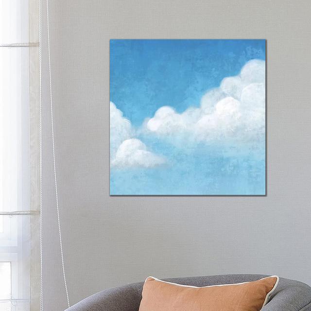 Cloudy II by Andrea Ciullini - Wrapped Canvas Painting Rosalind Wheeler Size: 66.04cm H x 66.04cm W x 1.91cm D on Productcaster.