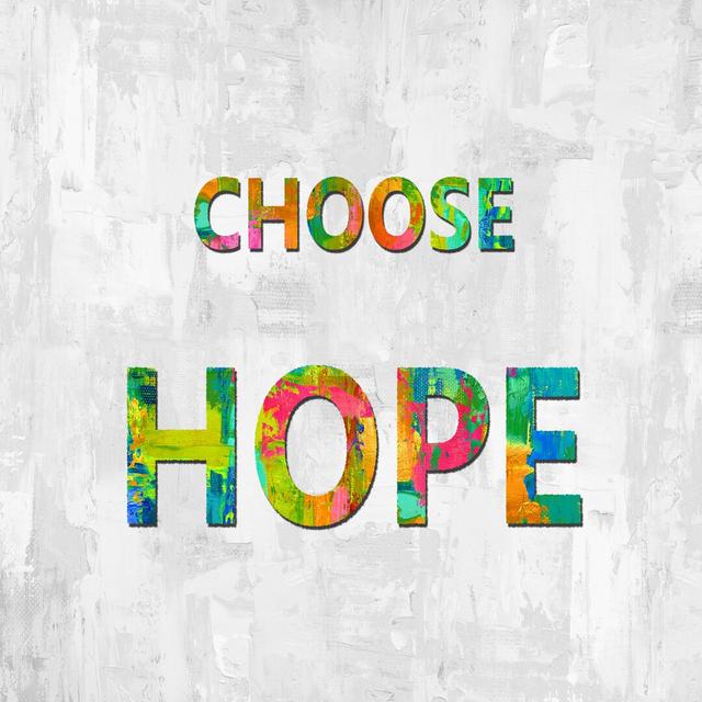 Choose Hope Rainbow Happy Larry Size: 30cm H x 30cm W on Productcaster.