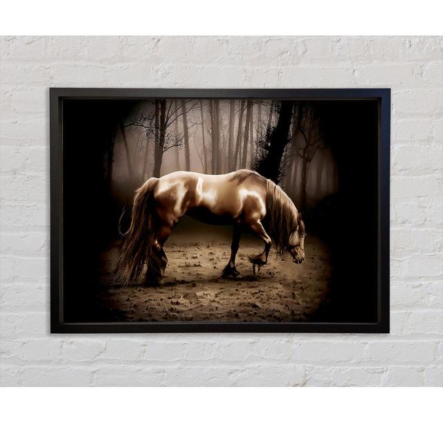 Woodland Horse - Print Bright Star Size: 84.1cm H x 118.9cm W x 3.3cm D on Productcaster.