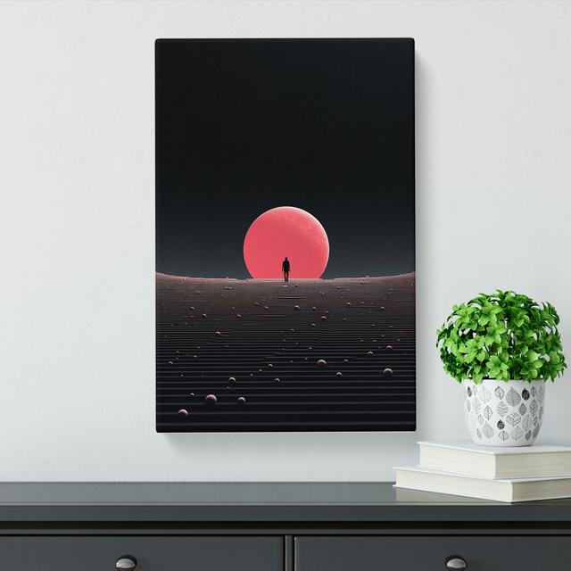 Universe Minimalism - No Frame Print 17 Stories Size: 60cm H x 40cm W x 3cm D on Productcaster.