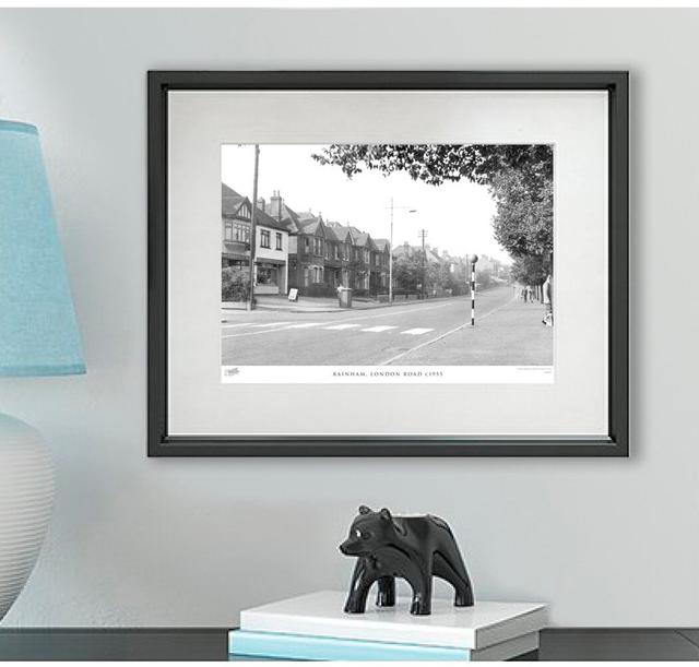 Rainham, London Road C1955 by Francis Frith - Single Picture Frame Print The Francis Frith Collection Size: 28cm H x 36cm W x 2.3cm D on Productcaster.