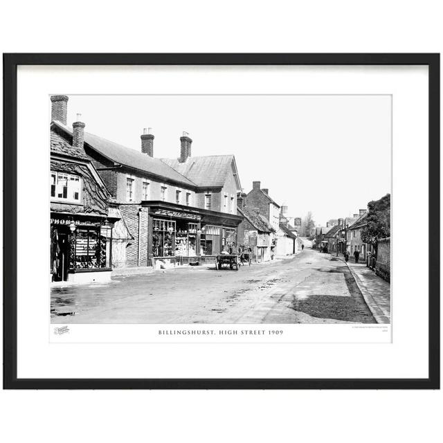 Billingshurst, High Street 1909 by Francis Frith - Single Picture Frame Print The Francis Frith Collection Size: 28cm H x 36cm W x 2.3cm D on Productcaster.