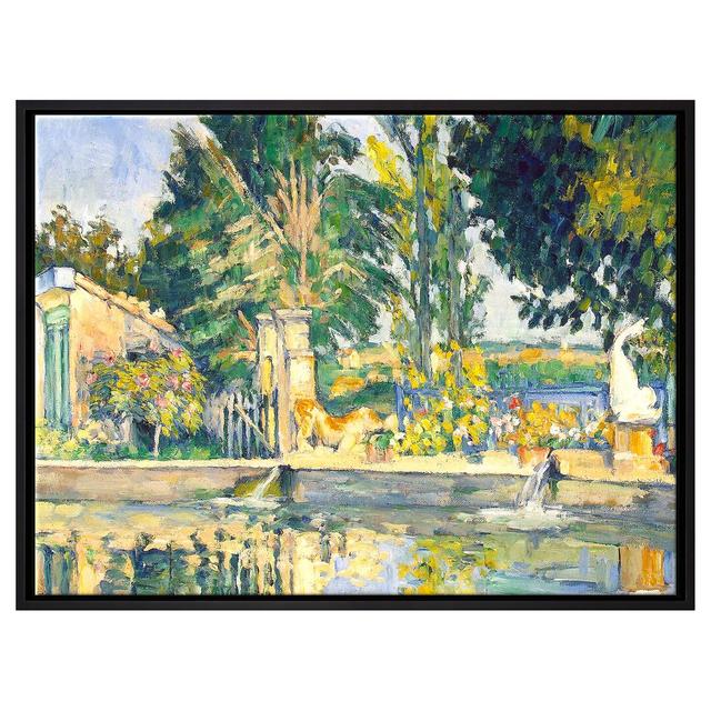 Gerahmtes Leinwandbild Jas De Bouffan I von Paul Cézanne Rosalind Wheeler Maße: 65 cm H x 85 cm B x 2,5 cm T on Productcaster.