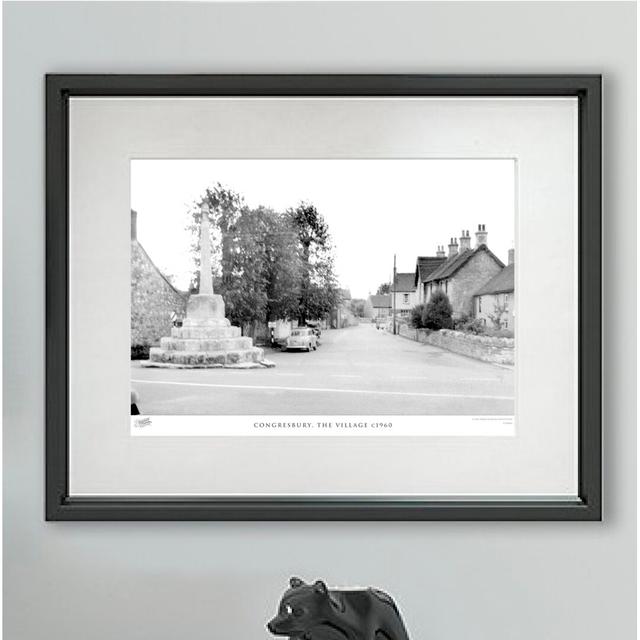 'Congresbury, the Village C1960' - Picture Frame Photograph Print on Paper The Francis Frith Collection Size: 28cm H X 36cm W x 2cm D on Productcaster.