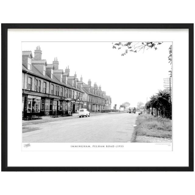 'Immingham, Pelham Road C1955' by Francis Frith - Picture Frame Photograph Print on Paper The Francis Frith Collection Size: 28cm H x 36cm W x 2.3cm D on Productcaster.