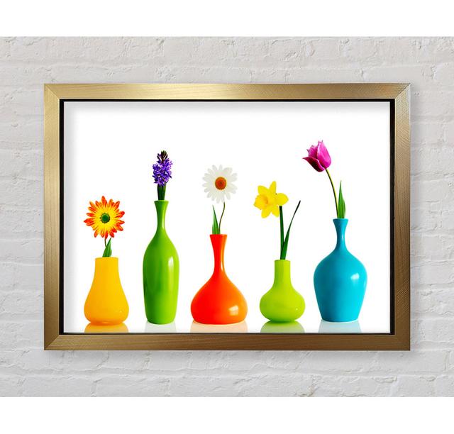 Flower Vases - Single Picture Frame Art Prints Bright Star Size: 100cm H x 141.4cm W on Productcaster.