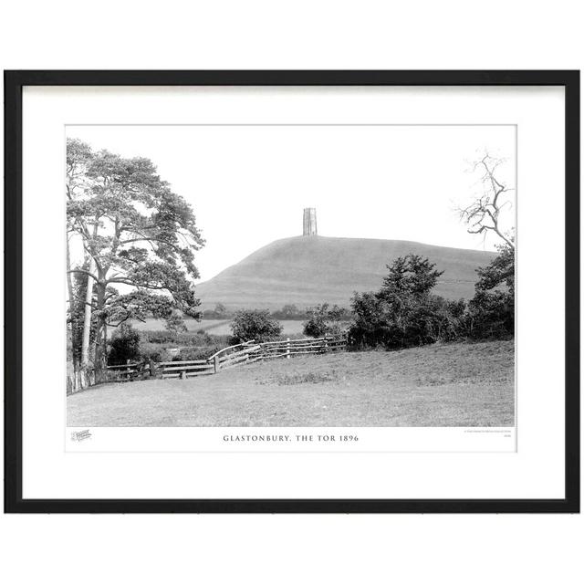 Glastonbury, The Tor 1896 - Single Picture Frame Print The Francis Frith Collection Size: 45cm H x 60cm W x 2.3cm D on Productcaster.