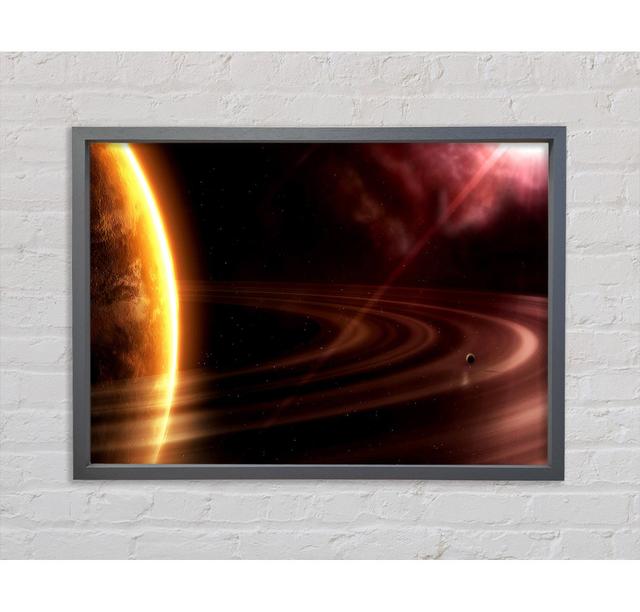 Single Picture Frame Art Prints on Canvas Bright Star Size: 100cm H x 141.4cm W on Productcaster.