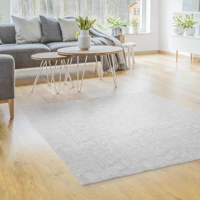 Oteri Light Concrete Grey Indoor/Outdoor Rug Williston Forge Rug Size: Square 120cm on Productcaster.