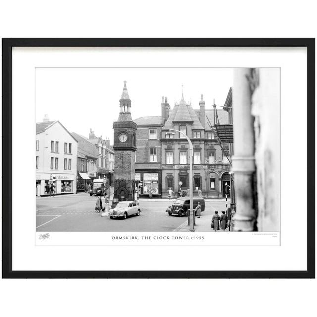 Ormskirk, The Clock Tower C1955 - Single Picture Frame Print The Francis Frith Collection Size: 60cm H x 80cm W x 2.3cm D on Productcaster.