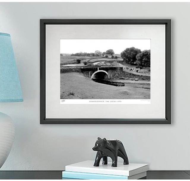 Barnoldswick, The Locks C1955 by Francis Frith - Single Picture Frame Print The Francis Frith Collection Size: 28cm H x 36cm W x 2.3cm D on Productcaster.